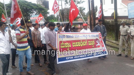 Mescom protest...